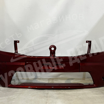 Бампер передний Renault Sandero без ПТФ 21B Rouge Toreodor