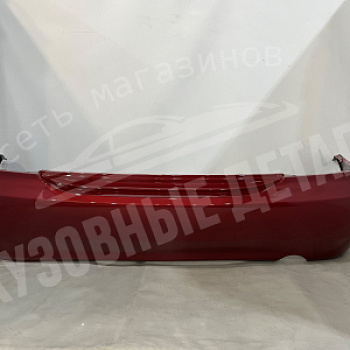 Бампер задний Mitsubishi Lancer IX без отв под ПТФ R20A Wine Red Красный