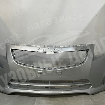 Бампер передний Chevrolet Сruze (13) GAN Switchblade Silver Серебристый